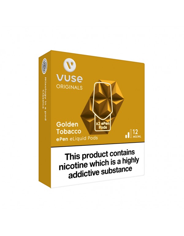 Vuse ePen 3 Flavour Caps - Golden Tobacco