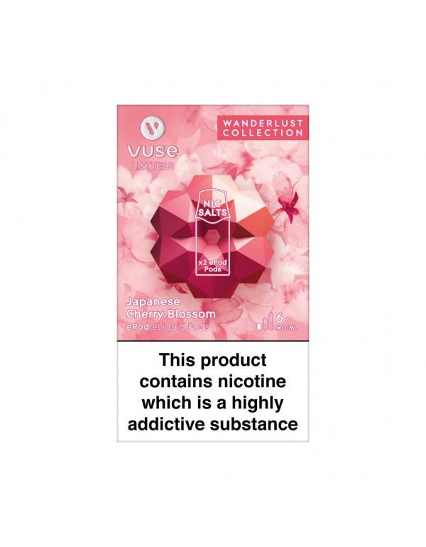 Vuse ePod vPro Cartridges - Japanese Cherry Blossom
