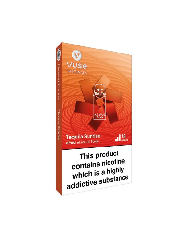Vuse ePod vPro Cartridges - Tequila Sunrise