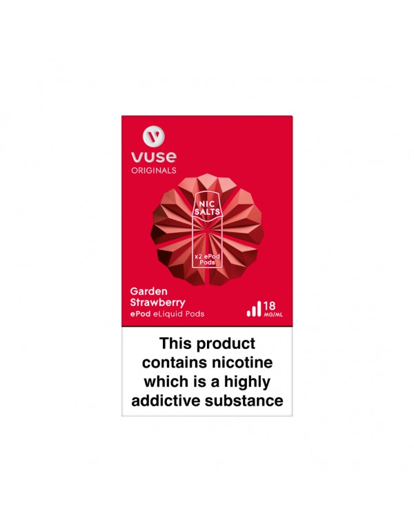 Vuse ePod vPro Cartridges - Garden Strawberry