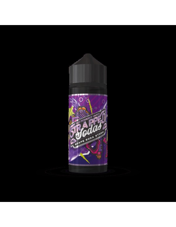 Strapped Sodas - Grape Soda Storm Shortfill E-Liqu...
