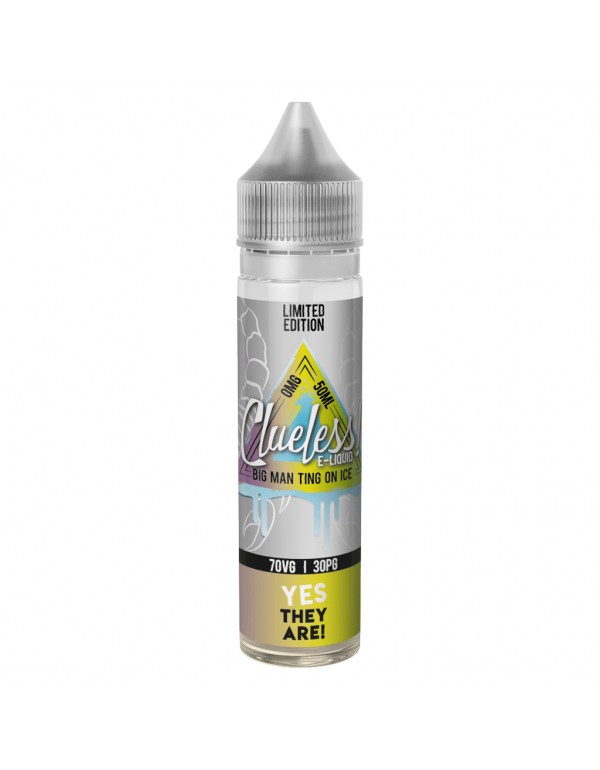Clueless - Big Man Ting on ICE  Shortfill E-Liquid...