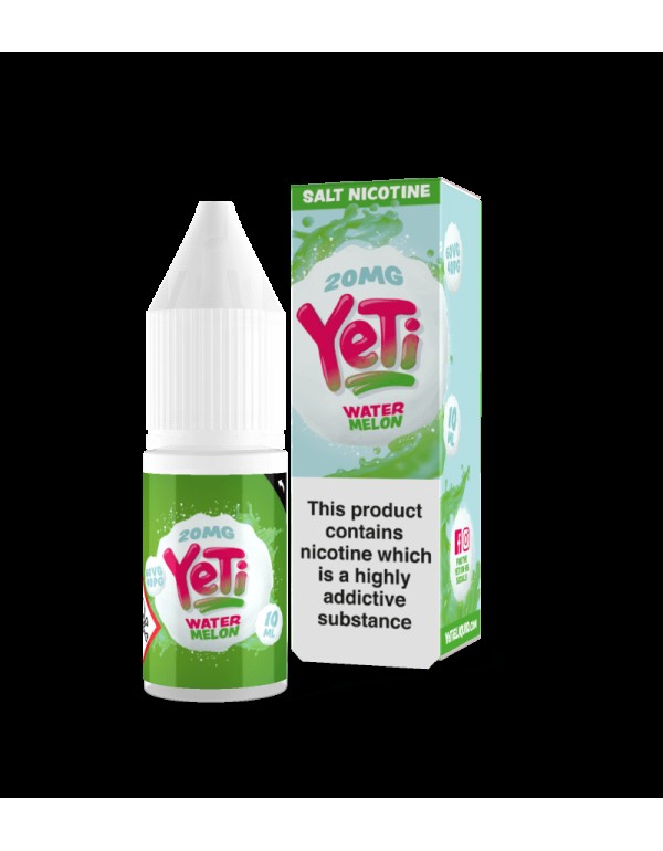 Yeti Salts - Watermelon Ice 10ml Nic Salt E-Liquid