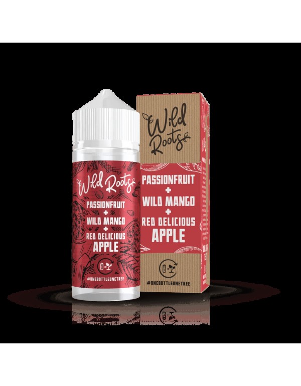 Wild Roots - Passionfruit, Wild Mango and Apple Shortfill E-Liquid (100ml)