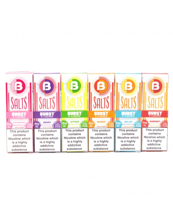Burst Salts - Melon Burst 10ml Nic Salt E-Liquid