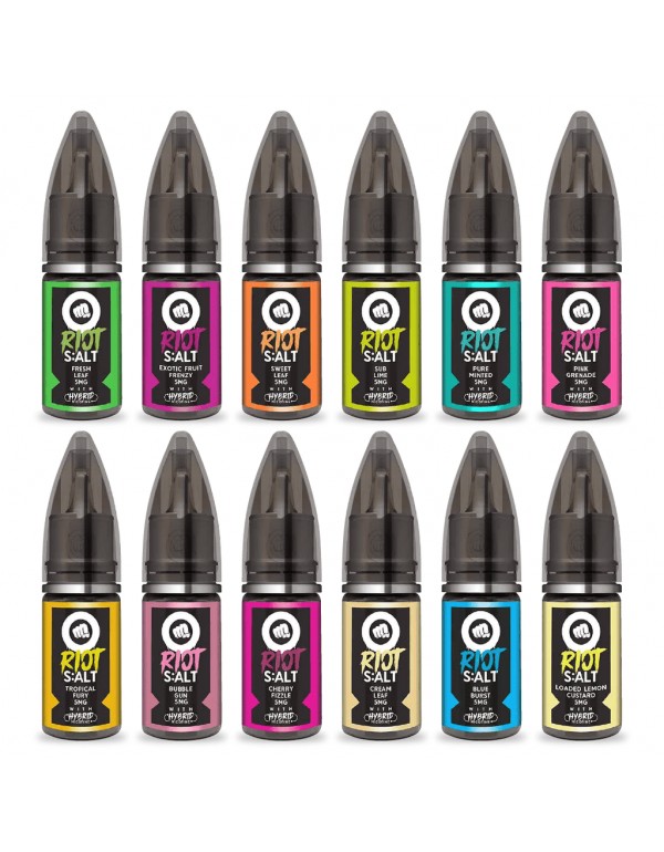 Riot S:ALT - Loaded Lemon Custard 10ml Nic Salt E-Liquid