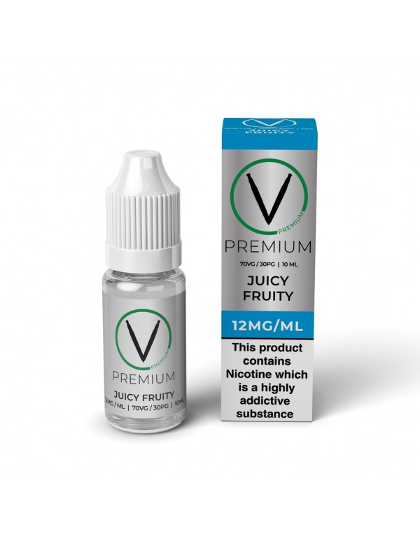 V Premium High VG - Juicy Fruity E-Liquid (10ml)