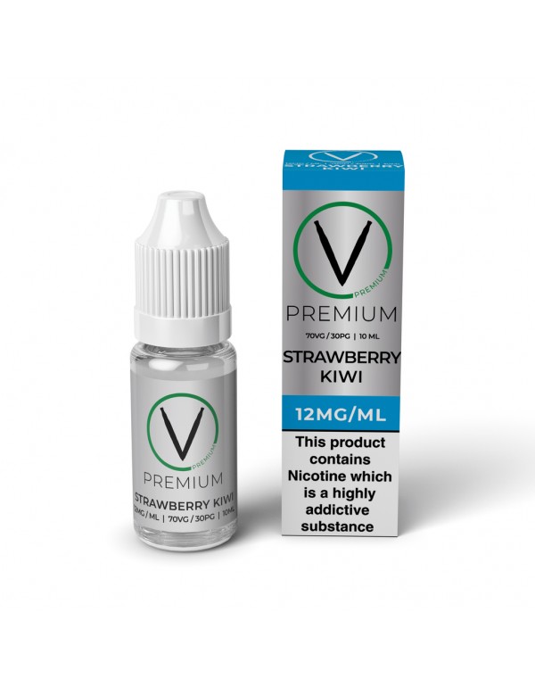 V Premium High VG - Strawberry Kiwi E-Liquid (10ml)