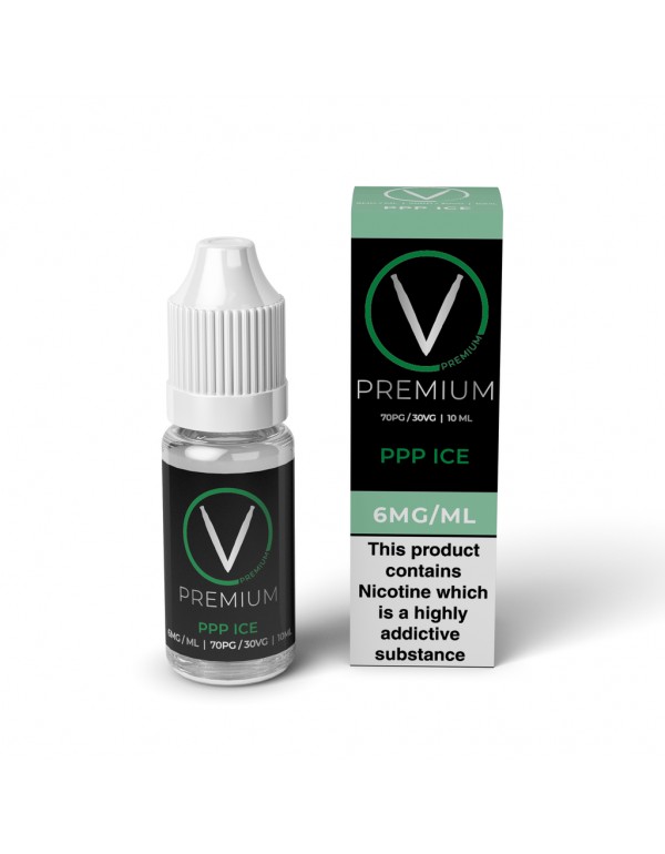 V Premium High PG - PPP Ice E-Liquid (10ml)