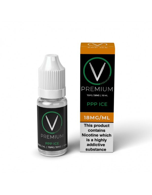 V Premium High PG - PPP Ice E-Liquid (10ml)